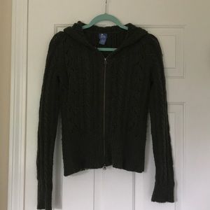 Lilu PacSun Zip up Sweater Cardigan Green L